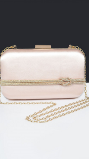 CLUTCH MADDY ROSE GOLD